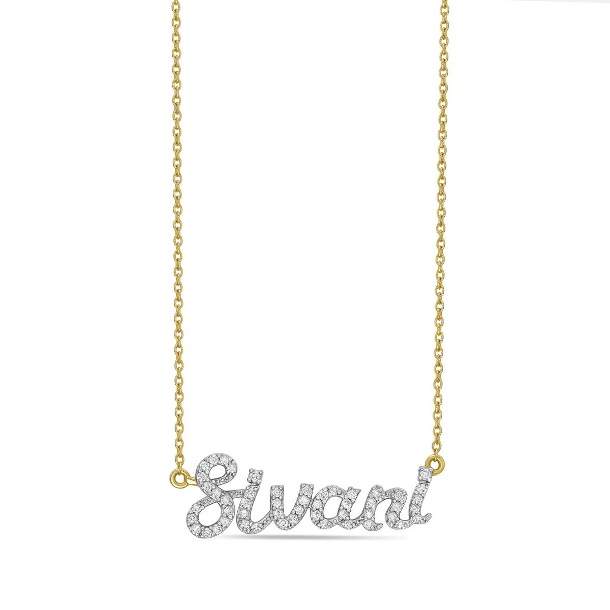 Diamond Name Necklace