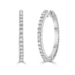 Load image into Gallery viewer, Classic CZ Hoop Earrings