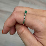 Emerald and Diamond Ring  