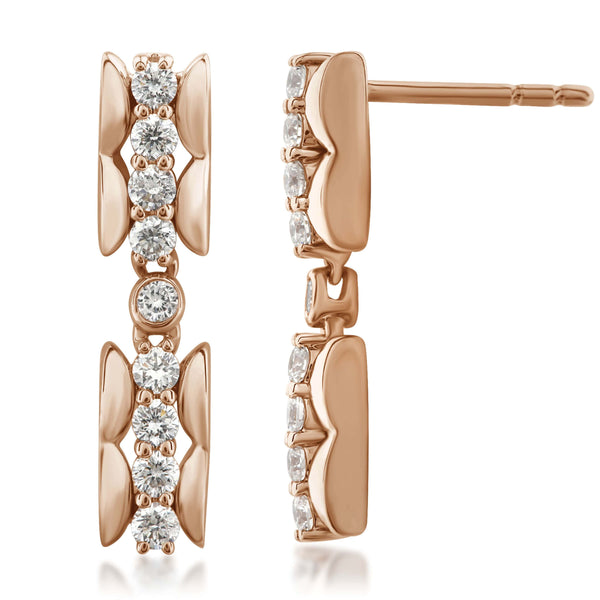 Sahara CZ Dangle Earrings