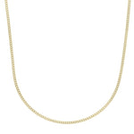 14K Yellow Gold 2.2mm Baby Cuban Chain  
