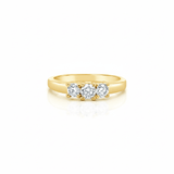 Lab Grown Diamond Three Stone Ring