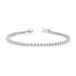 Martini Setting CZ Tennis Bracelet  