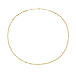 Honeycomb Diamond Bezel Tennis Necklace  