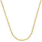 Load image into Gallery viewer, Honeycomb Diamond Bezel Tennis Necklace in yellow gold