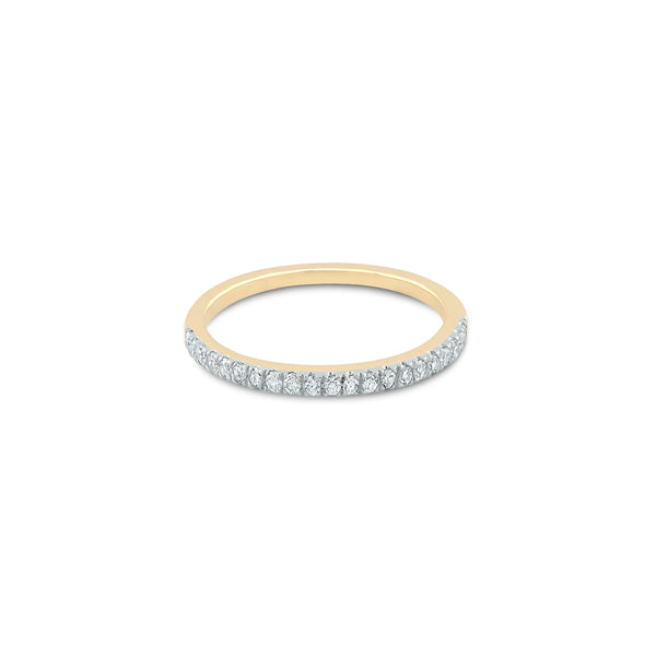 Semi-Eternity Diamond Band - Lab Diamond