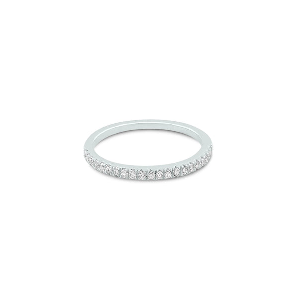 Semi-Eternity Diamond Band - Lab Diamond