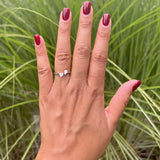 Toi Et Moi Heart and Pear Diamond Ring  