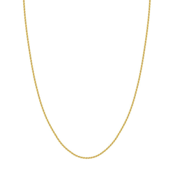 14K Gold 2mm Lite Rope Chain