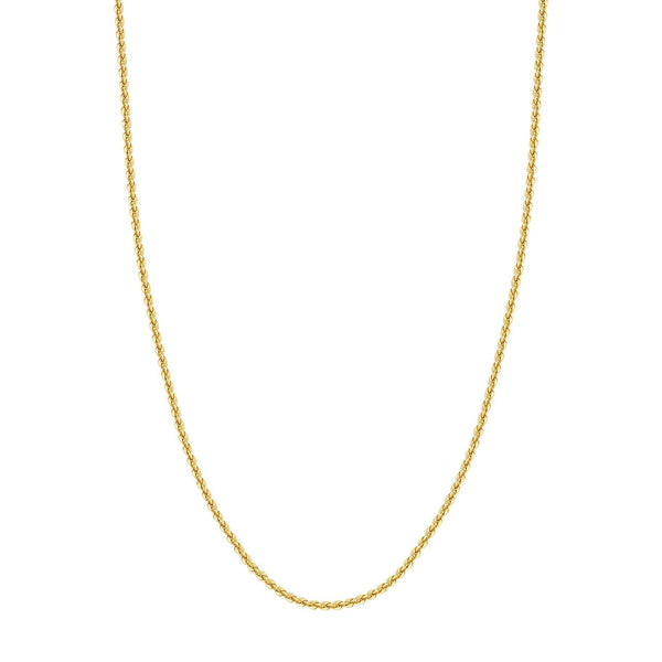 14K Gold 3mm Lite Rope Chain