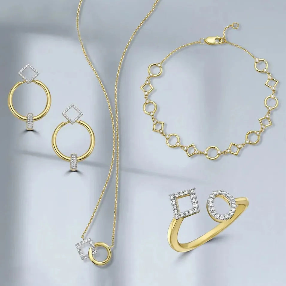 Geometric Diamond Connection Collection