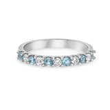 Paraíba Tourmaline and Diamond Ring  