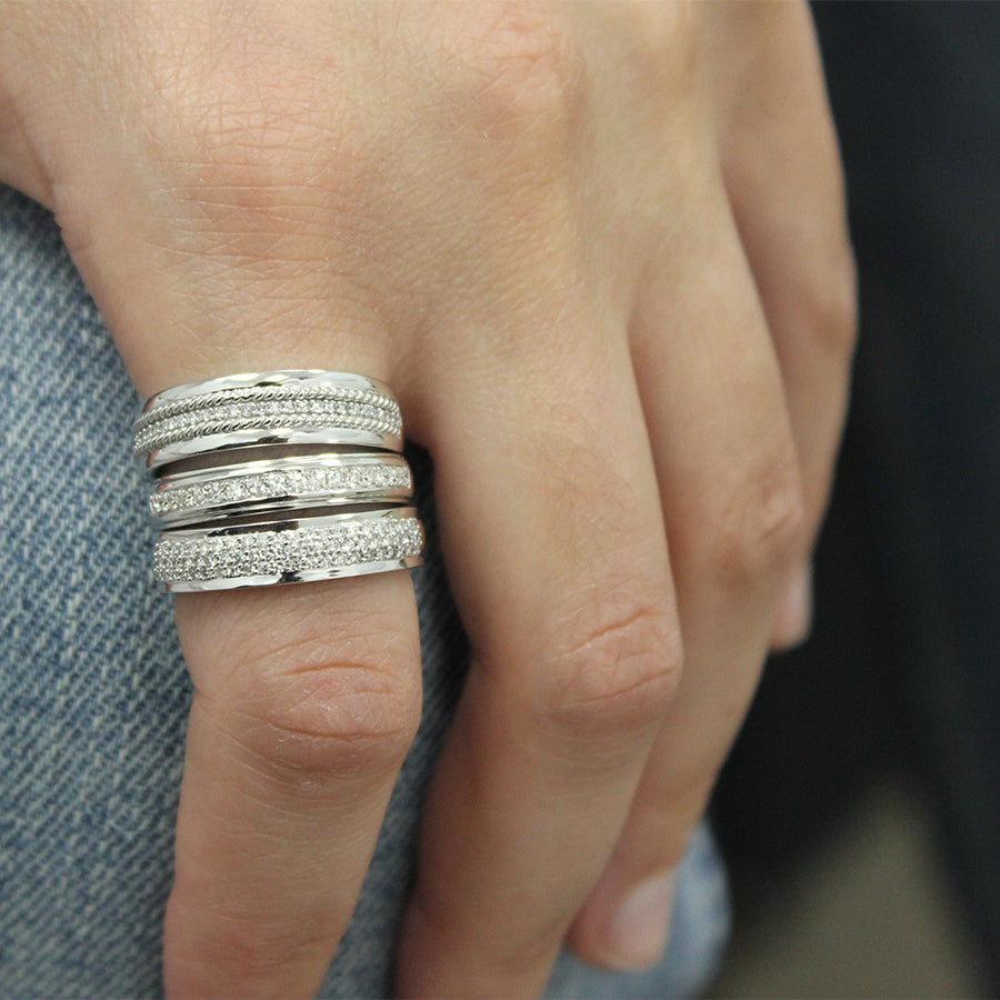 Diamond Band Ring-2