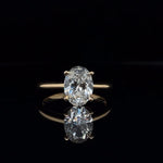 Oval Solitaire Engagement Ring