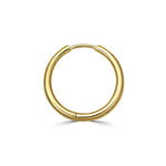 Load image into Gallery viewer, 14k yellow gold detachable 14k yellow gold hoops