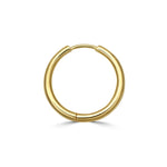 14k yellow gold detachable 14k yellow gold hoops