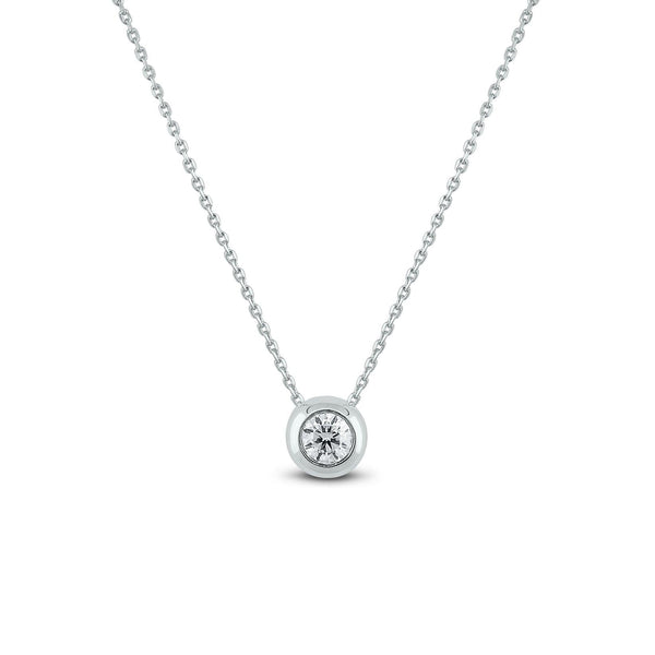 Diamond Bezel Pendant
