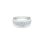 Load image into Gallery viewer, Diagonal Diamonds Gold Ring