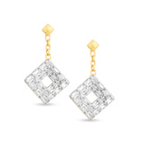 The Origins Dangling Diamond Earrings  