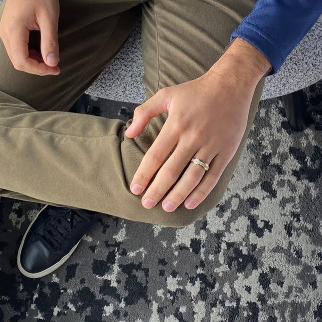 engagement ring, wedding band, wedding ring set, mens gold rings, mens wedding rings, stackable rings, unique mens wedding bands, couple rings, promise ring